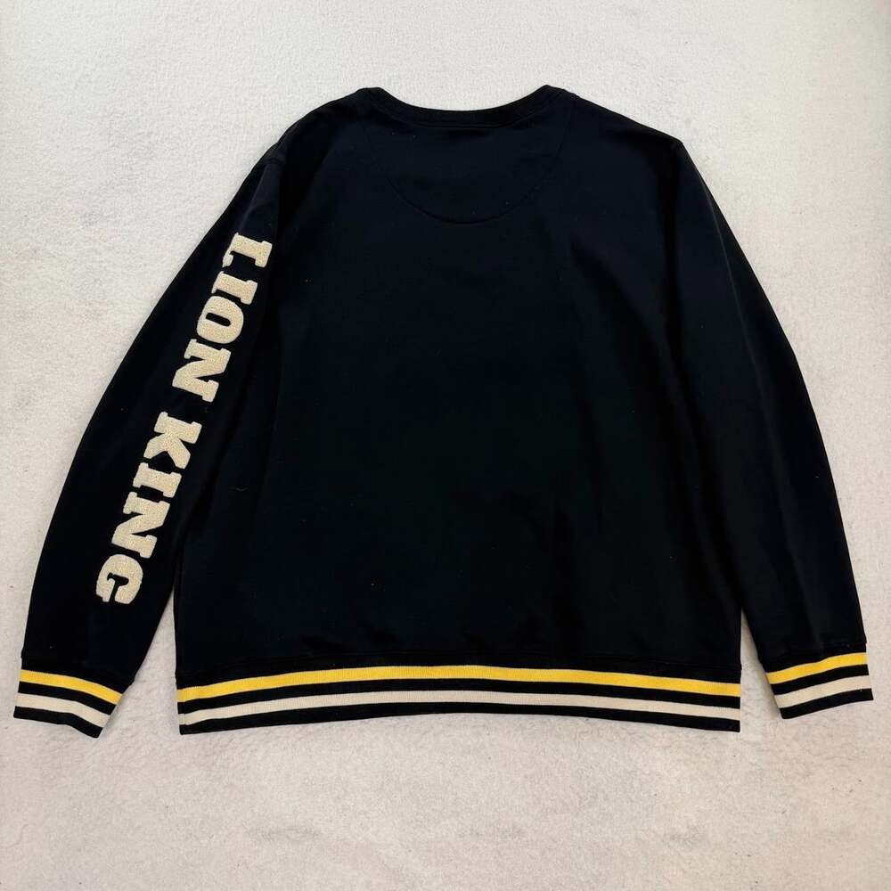 NWT The Lion King the Broadway Musical Black Chenille Pullover Size XXL - Picture 2 of 5